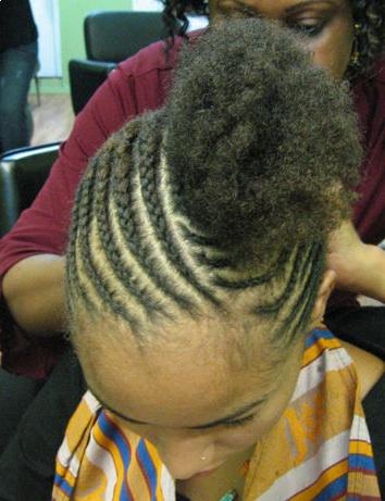 Cornrows hairstyle for women. Cornrows for women