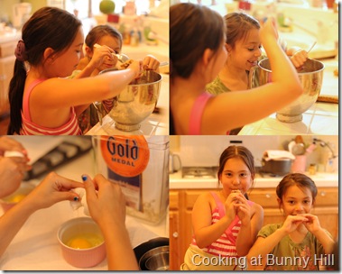 Making Cookies Collage