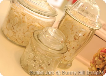 Jars of buttons