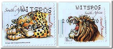 South African Wildlife - Leopard and Lion