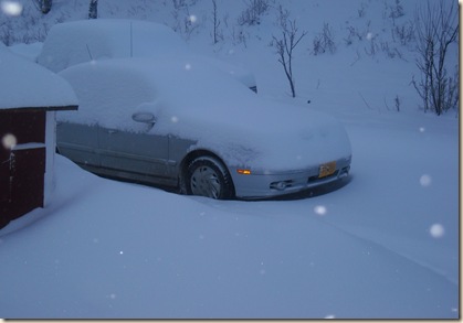 snow car