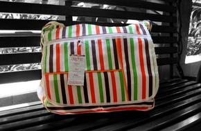 Tas Salur: Medium Orange-Hijau