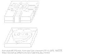 バレンタインデープレゼント