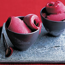 Five-Spiced Plum And Red Wine Sorbet Recipe