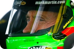 2010 Daytona Feb Mark Martin closeup in car