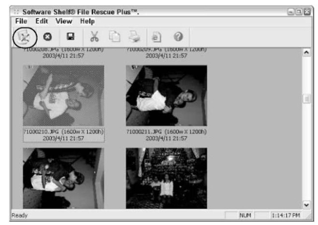Fire Rescue Plus reaches into the camera and reconstructs the files.