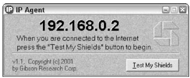Use the IP Agent only if you're connected to the Internet via a dial-up modem.