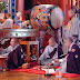 Guinsa 2925-07 Ocheung Daebeoptang.JPG, Inside Guinsa's 5-Story Dharma Law Hall ( Ocheung Daebeoptang) housing the impressive gilded main altar of the Buddha Shakyamuni flanked by his attendants. Guinsa, located near Danyang in Chungcheongbuk-do, South Korea, has architecture following that of many other Buddhist temples in Korea, but is also markedly different in that the structures are several stories tall, instead of the typical one or two stories that structures found in many other Korean temples., South Korea - Guinsa (Buddhist Temple)