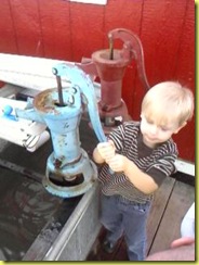 wiggles pumping water