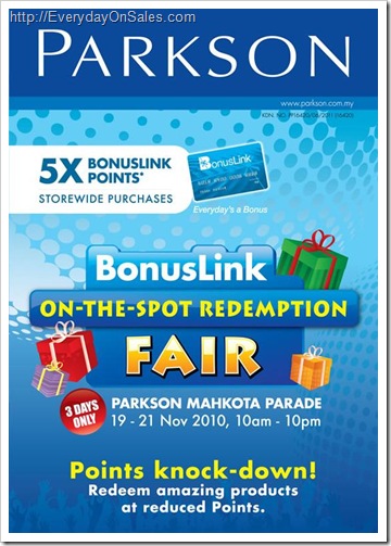 Parkson_Bonuslink-On-the-spot-redemption-fair