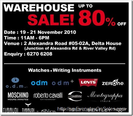 Watches & Writing Materials Warehouse Sale