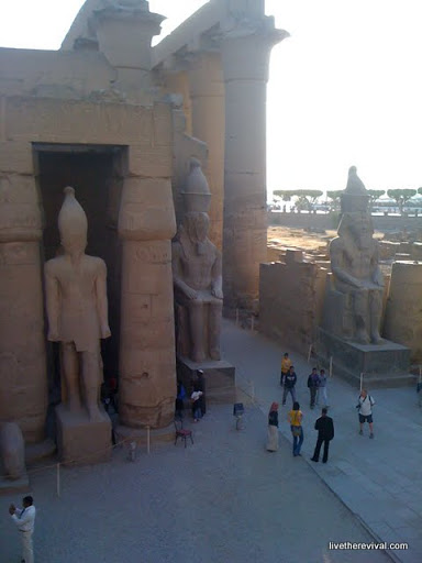 View of Temple from Mosque Above