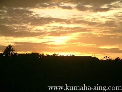 Sunrise di perjalanan
