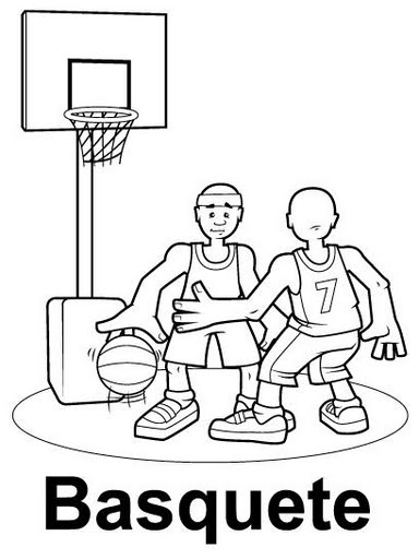 COLOREAR DEPORTES DIBUJOS DE DEPORTES PARA COLOREAR