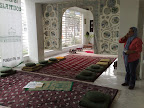 Sala de oración del Centro Cultural Islámico de Colombia