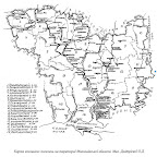 Казацкие поселения Николаевщины (карта Дмитриевой О.Д.)