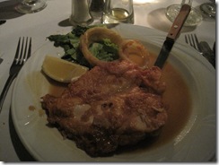 Chicken Fanchese at Lookout Rrestaurant in Hazleton PA