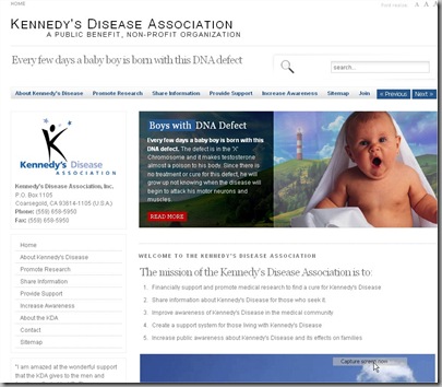 KDA website - front page draft KDA website - front page draft