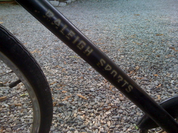 Raleigh Sports Downtube