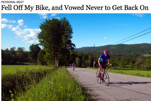 Fell off my bike and vowed never to get back on