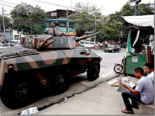 rio de janeiro em guerra fotos do caos (1)