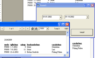 Riyuniza Download Source Code Visual Basic Laporan Crystal Report Per Tanggal Awal Dan Tanggal Akhir