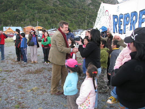 Protesta contra hidroaysen