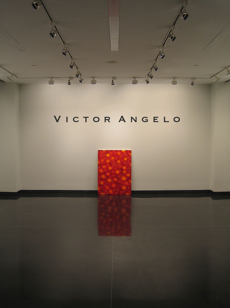 Victor Angelo reflection painting invitational exhibition in Manhattan NYC