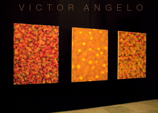 Victor Angelo series of paintings for corporate art collection in London