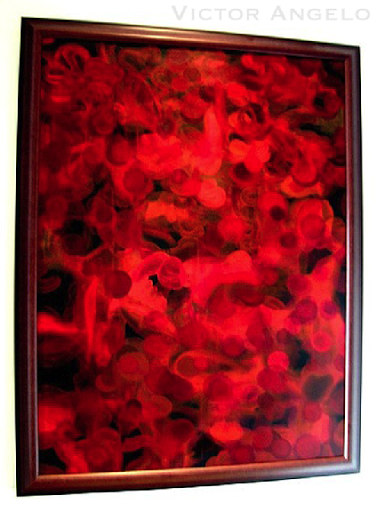 Victor Angelo framed Kingdom painting from art collection