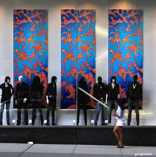 Victor Angelo broadway windows fashion art display