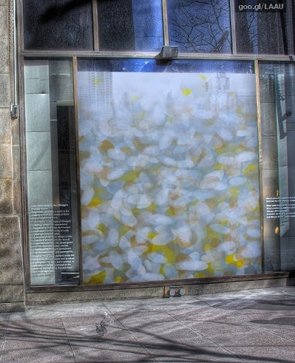 Victor Angelo public art painting in Chicago modern contemporary fine arts