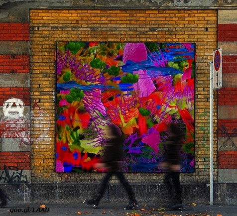 Victor Angelo public art brick wall