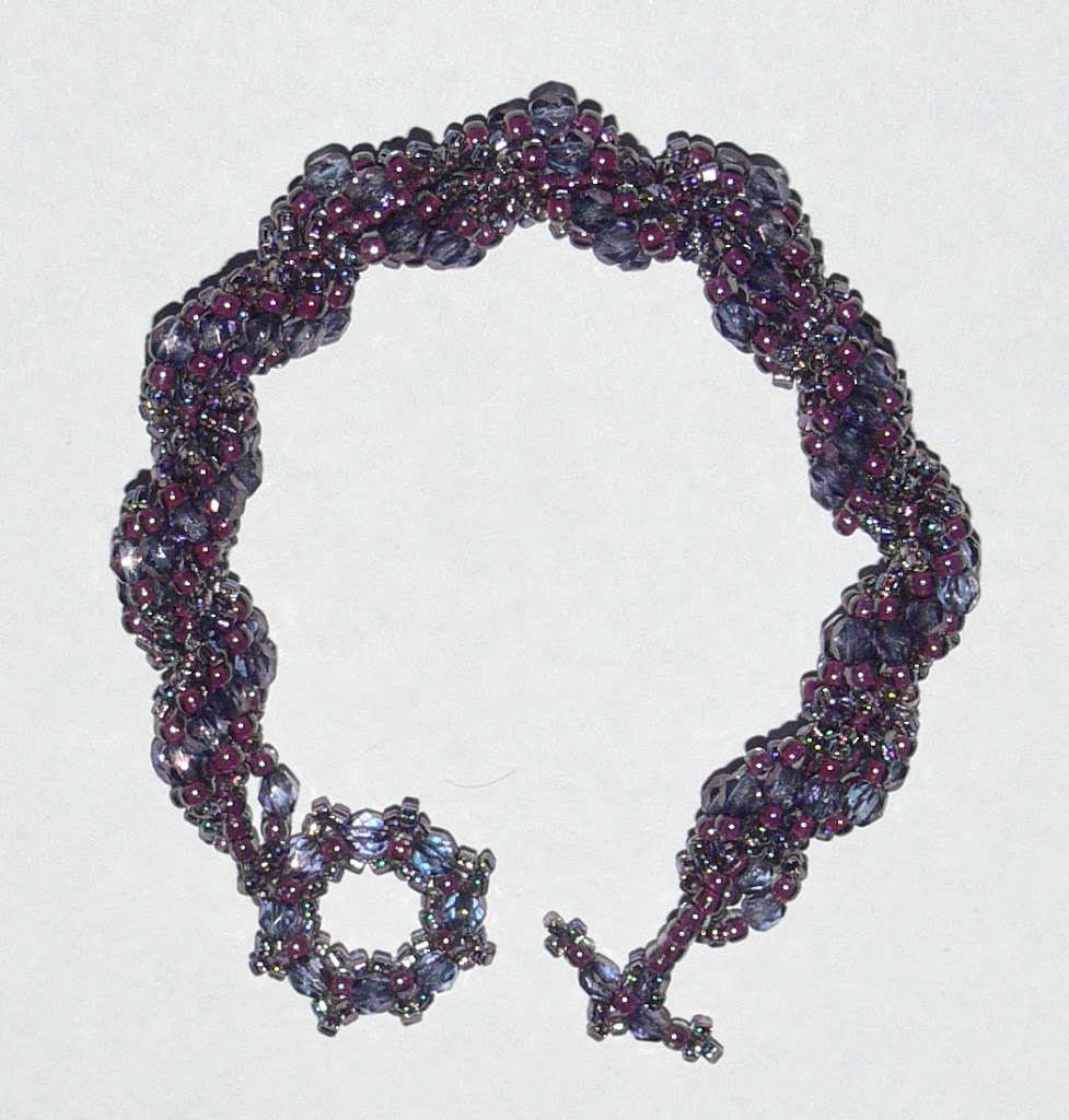 *Crystal Twist* DIY Bracelet Kit - Mauve