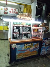 The most famous Brother John burger stall