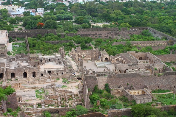Ruins of Golconda Fort