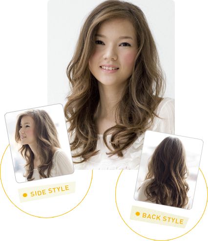 รูปภาพ แฟชั่นทรงผม แบบทรงผม สำหรับสาวหน้ากลม
