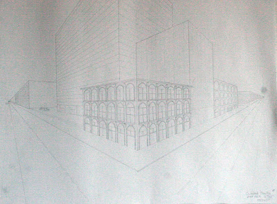 5. Me salte uno de antes porque estaba muy aburrido. Este es perspectiva de 2 puntos, exterior. Ese no es observacion, yo invente los edificios.