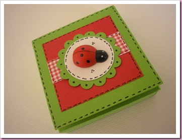 Easter Ladybird Treat Box