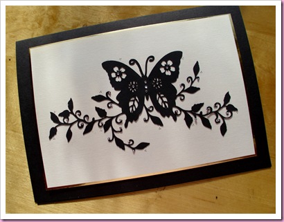 Butterfly Crad Butterfly Crad