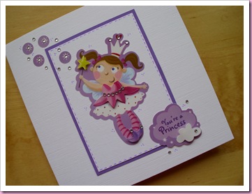 Little Princess card Little Princess card