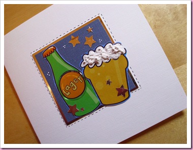 Lager Birthday Card