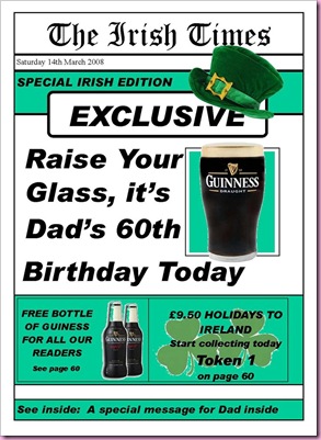 guinness card