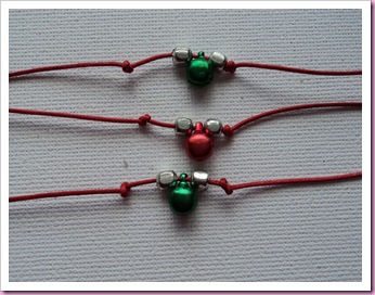 Friendship Bells Christmas Friendship Bracelets