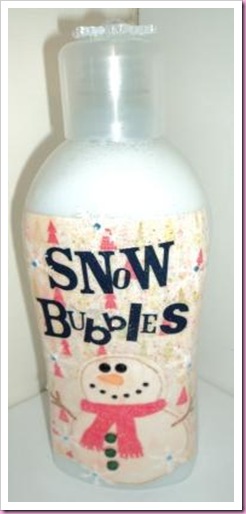 snow bubbles