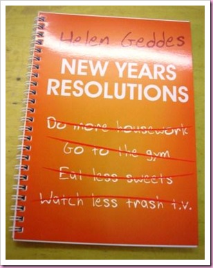 New Years Resolution