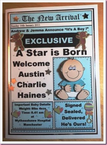 Star is Born Card Star is Born Card
