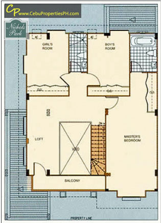 Nichols Park Buckingham Second Floor Layout