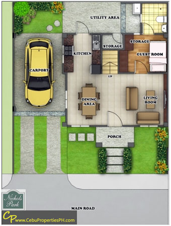 Nichols Park Westminster III Ground Floor Layout