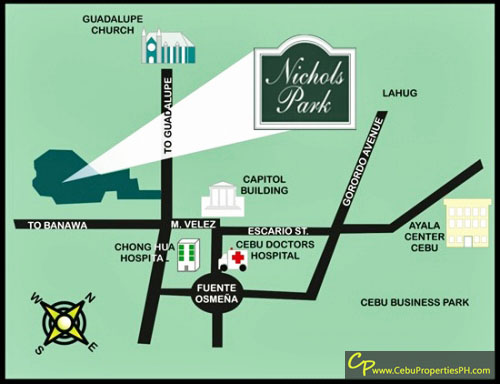 Nichols Park Vicinity Map